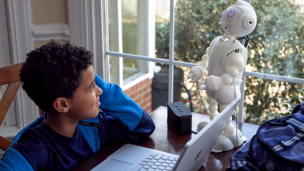 robot to help with homework